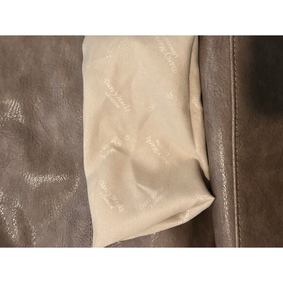 Darcy Marks London Coffee Taupe Brown Handbag Hobo Bag Bohemian Whymsical - Picture 13 of 16